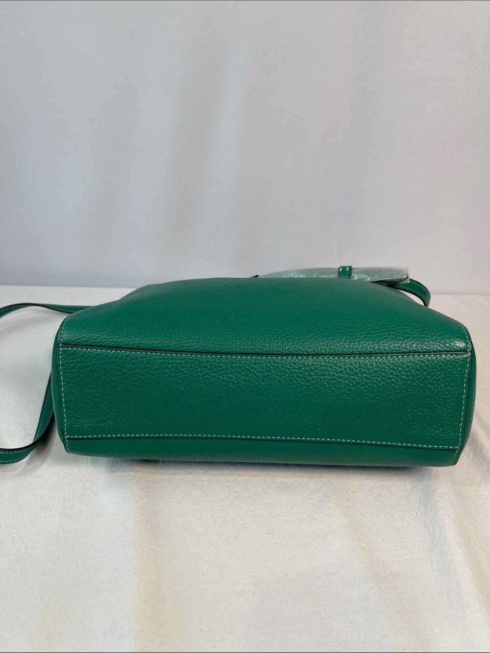Coach E2157-79997 Prairie Satchel Green Pebble Leather Crossbody Bag - Picture 7 of 14